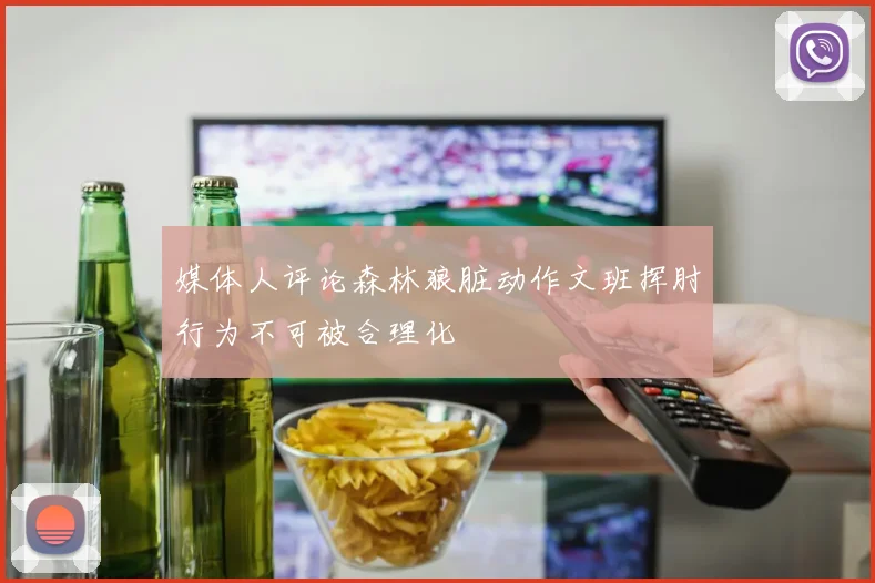 媒体人评论森林狼脏动作文班挥肘行为不可被合理化