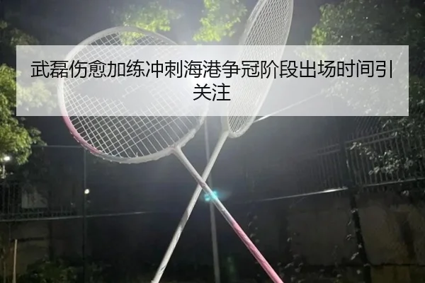 武磊伤愈加练冲刺海港争冠阶段出场时间引关注